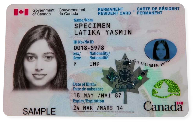 Carte de résident permanent